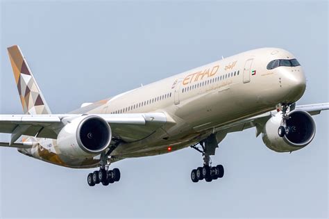 Etihad Airways Airbus A350.